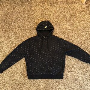 Nike gold logo hoodie